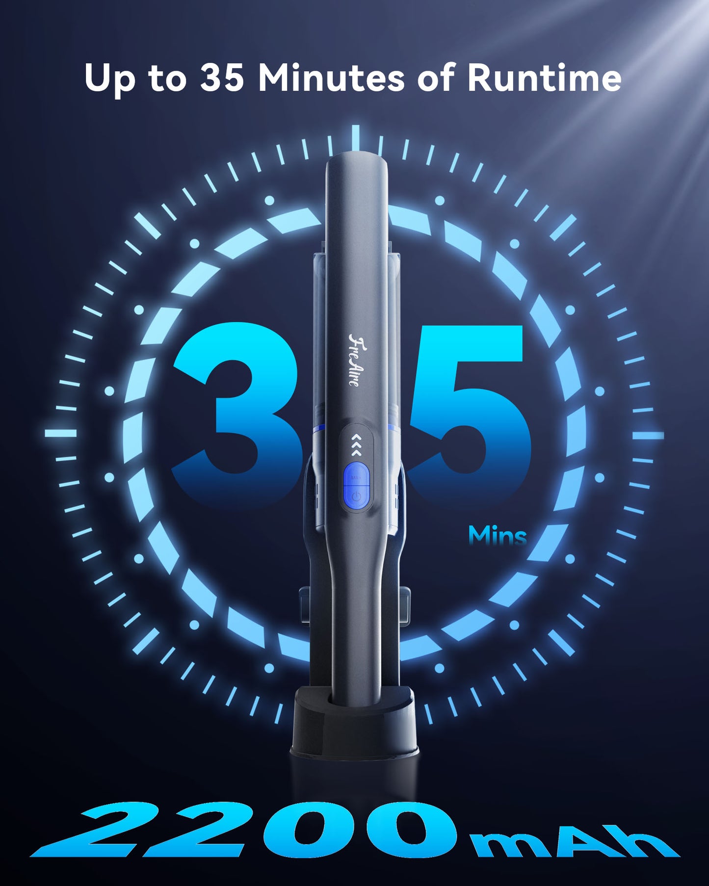 FreAire Handheld Vacuum Cordless, 20KPa Car Vacuum Lightweight