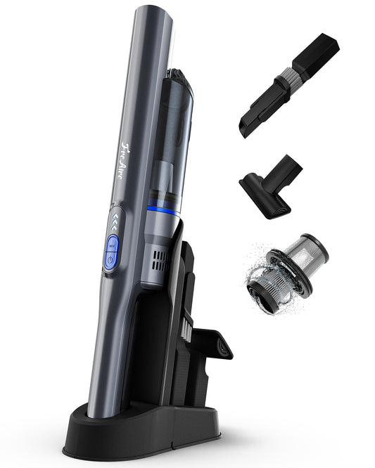 FreAire Handheld Vacuum Cordless, 20KPa Car Vacuum Lightweight