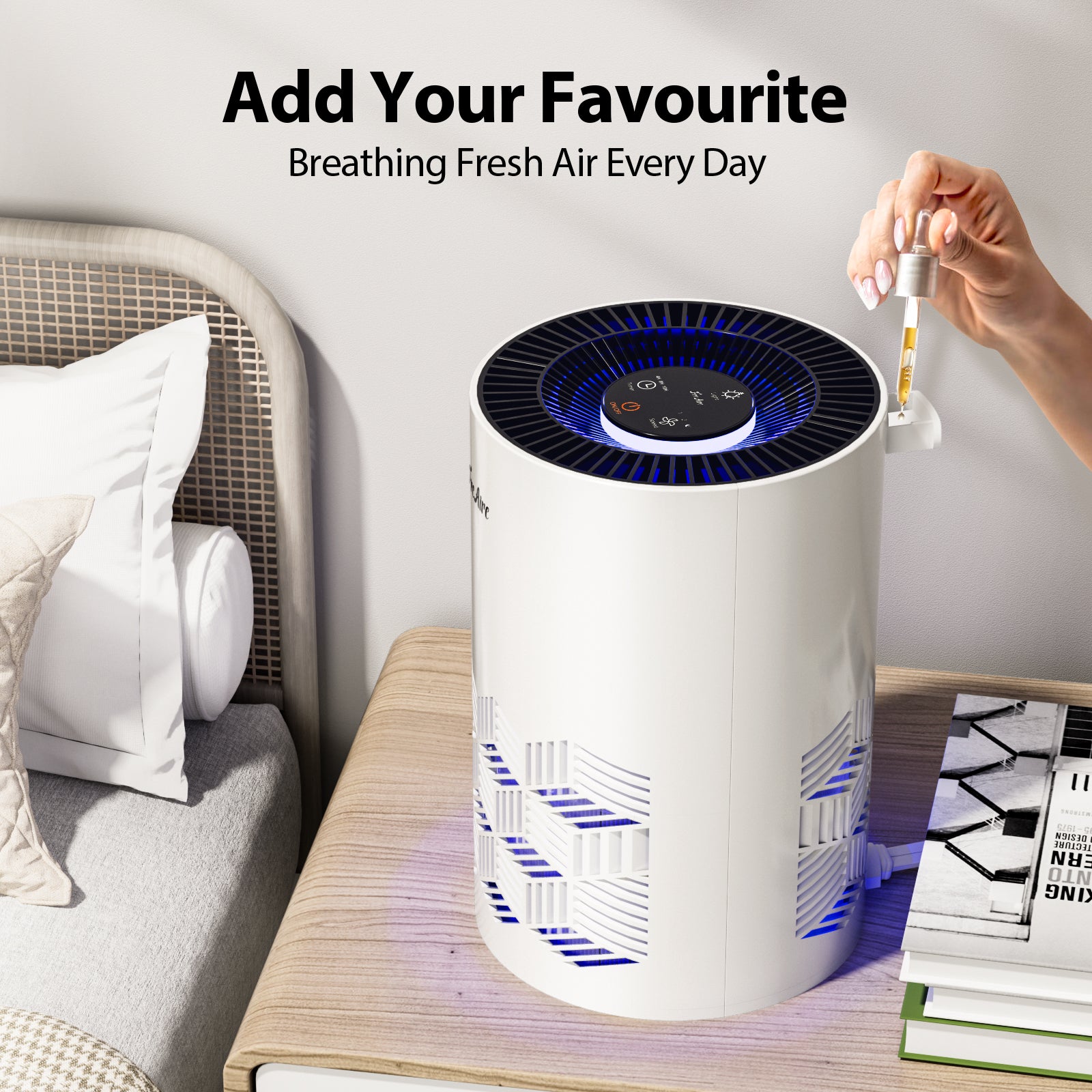 FreAire Air Purifiers for Home, KN-6391 Air Purifiers Air Cleaner For